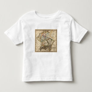 Eastern European Map Toddler T-shirt