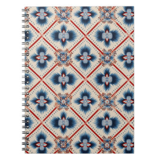 Eastern Folk Diamond Pattern Notebook
