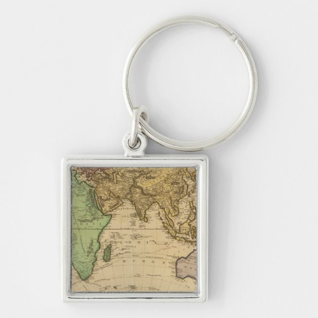 Eastern Hemisphere 10 Keychain (Front)