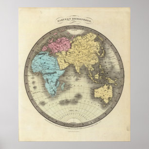 Eastern Hemisphere 10 Poster