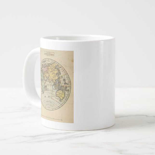 Eastern Hemisphere 11 Large Coffee Mug (Front Left)