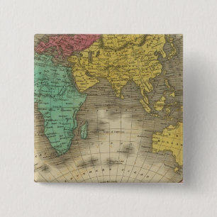 Eastern Hemisphere 15 2 Inch Square Button