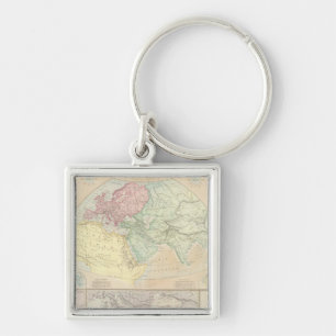 Eastern Hemisphere 2 Keychain