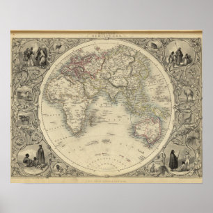 Eastern Hemisphere 2 Poster