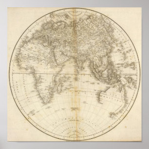 Eastern Hemisphere 4 Poster