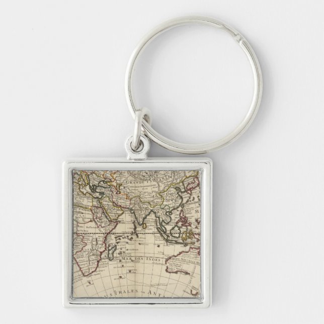 Eastern Hemisphere 7 Keychain (Front)