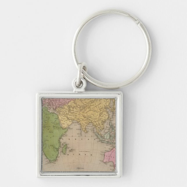 Eastern Hemisphere 7 Keychain (Front)