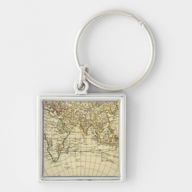 Eastern Hemisphere 8 Keychain (Front)