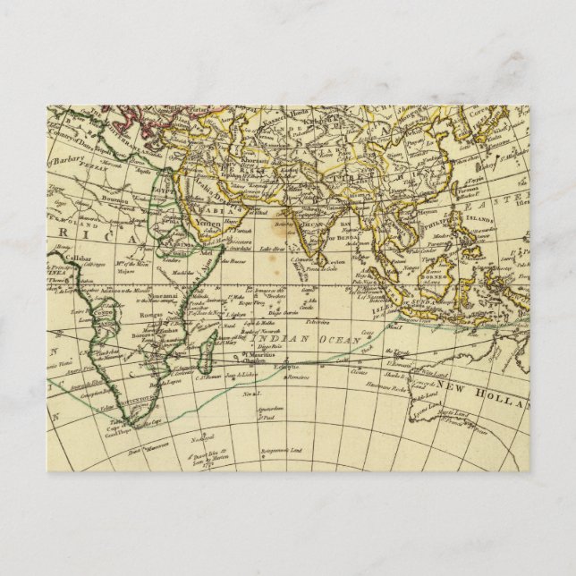 Eastern Hemisphere 8 Postcard (Front)