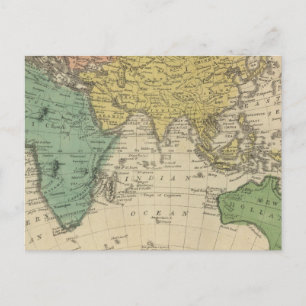 Eastern Hemisphere 8 Postcard