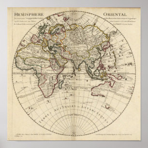 Eastern Hemisphere 8 Poster