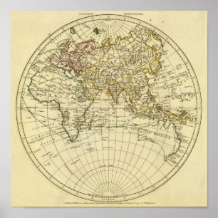 Eastern Hemisphere 9 Poster