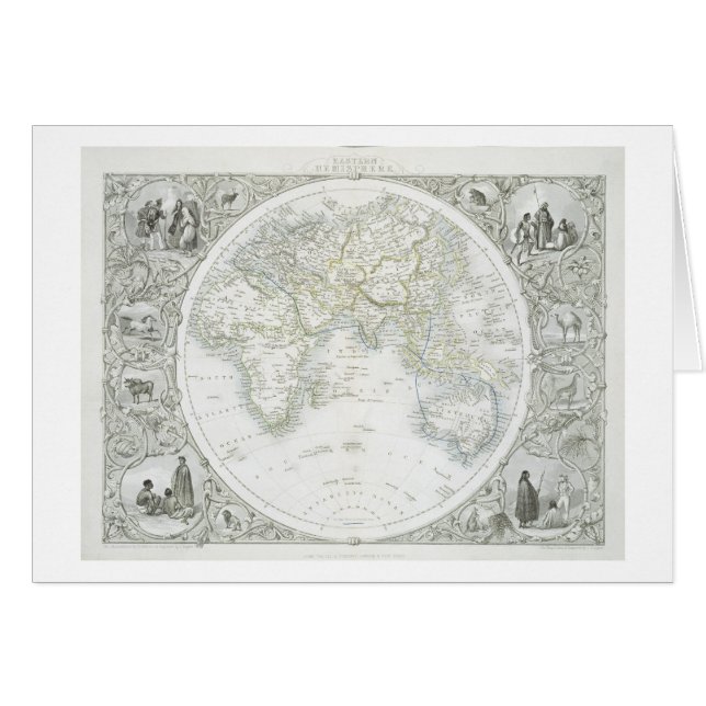 Eastern Hemisphere, from a Series of World Maps pu (Front Horizontal)