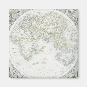Eastern Hemisphere, from a Series of World Maps pu Magnet