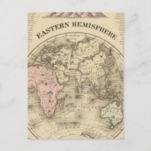 Eastern Hemisphere Postcard
