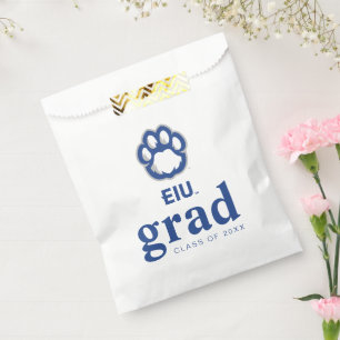 Eastern Illinois Panthers Paw Print & EIU Favour Bag