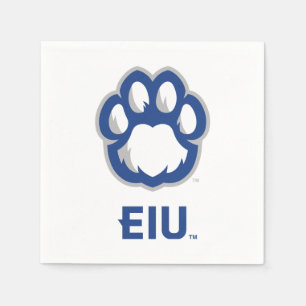 Eastern Illinois Panthers Paw Print & EIU Napkin