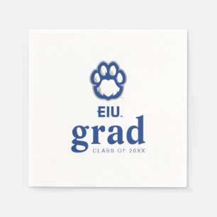Eastern Illinois Panthers Paw Print & EIU Napkin