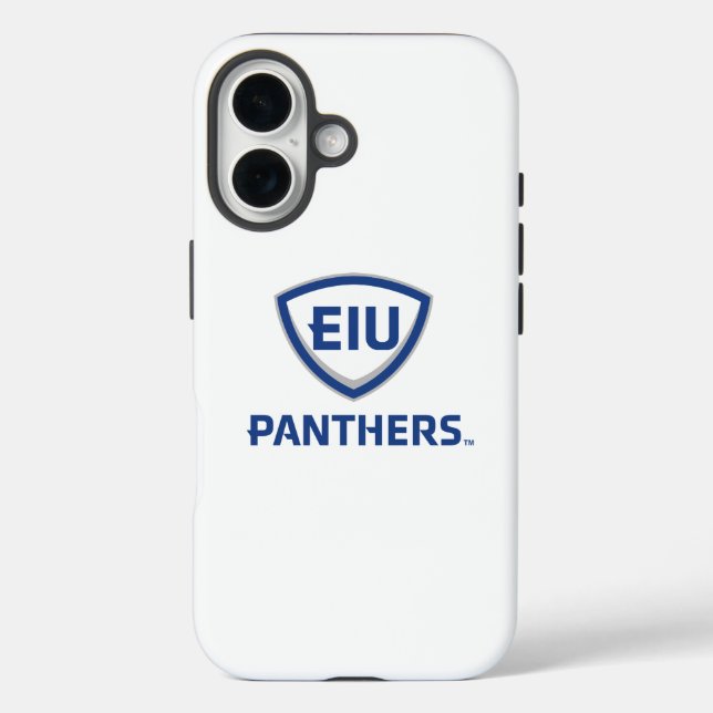 Eastern Illinois Panthers Shield & Wordmark Logo Case-Mate iPhone Case (Back)