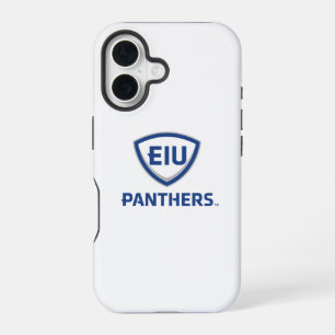 Eastern Illinois Panthers Shield & Wordmark Logo iPhone 16 Case