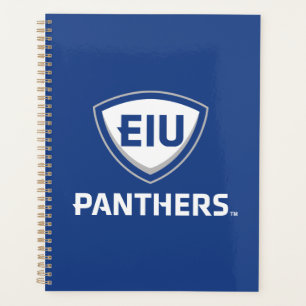 Eastern Illinois Panthers Shield & Wordmark Logo Planner