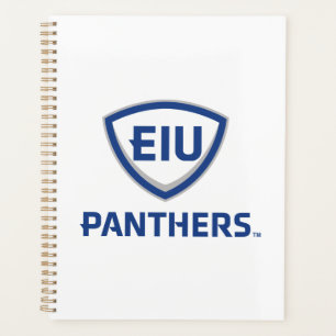 Eastern Illinois Panthers Shield & Wordmark Logo Planner