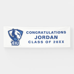Eastern Illinois University Panthers Logo Banner
