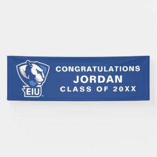 Eastern Illinois University Panthers Logo Banner