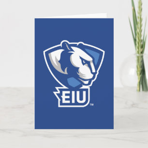 Eastern Illinois University Panthers Logo Card