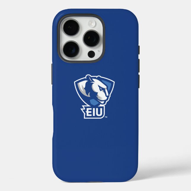 Eastern Illinois University Panthers Logo Case-Mate iPhone Case (Back)