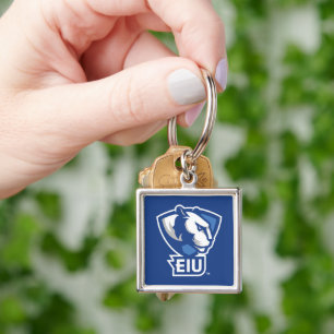 Eastern Illinois University Panthers Logo Keychain