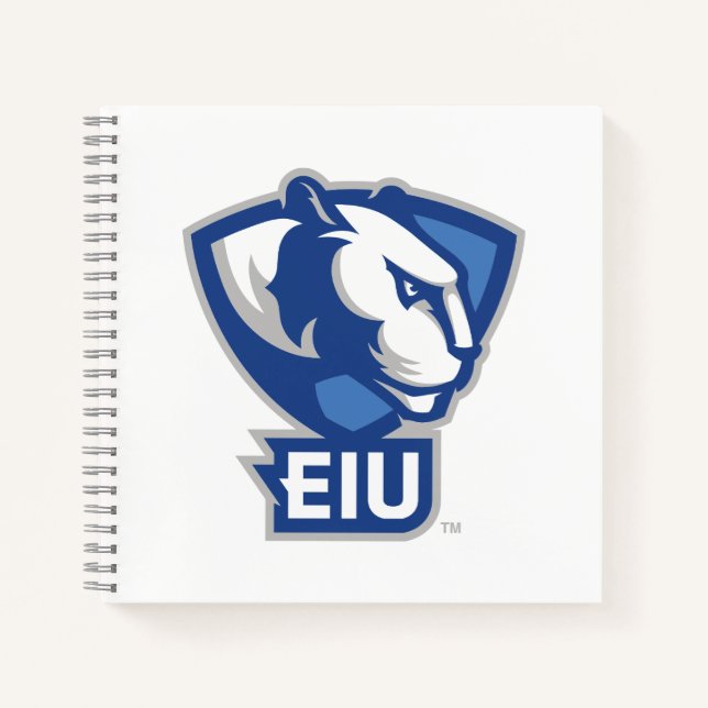 Eastern Illinois University Panthers Logo Notebook (Front)