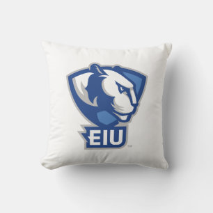 Eastern Illinois University Panthers Logo Throw Pillow