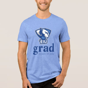 Eastern Illinois University Panthers Logo Tri-Blend Shirt