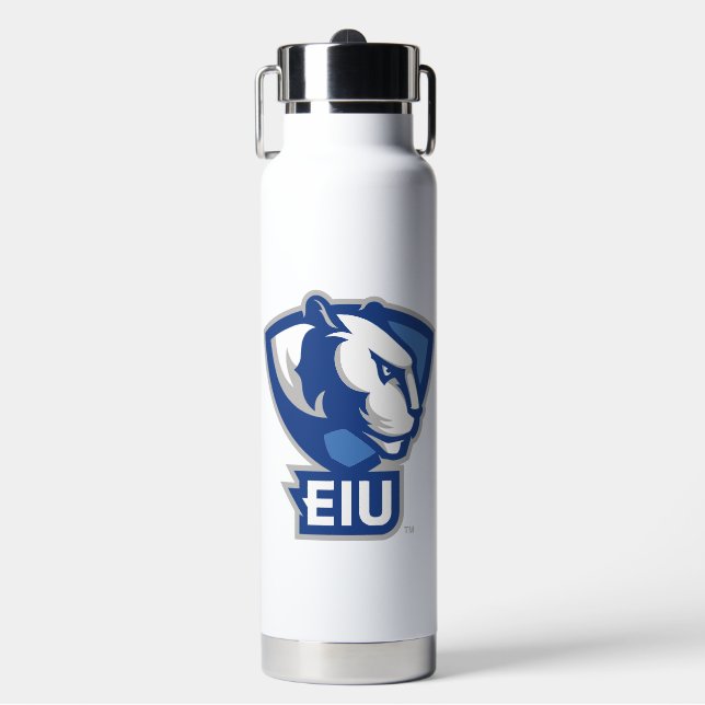 Eastern Illinois University Panthers Logo Water Bottle (Front)