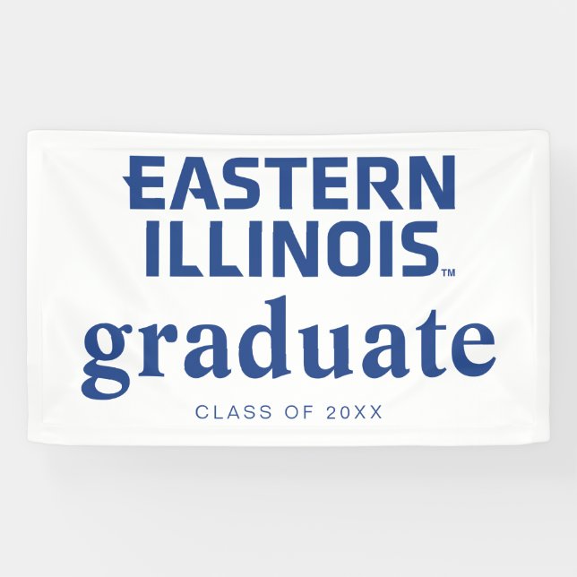 Eastern Illinois University Wordmark Logo Banner (Horizontal)