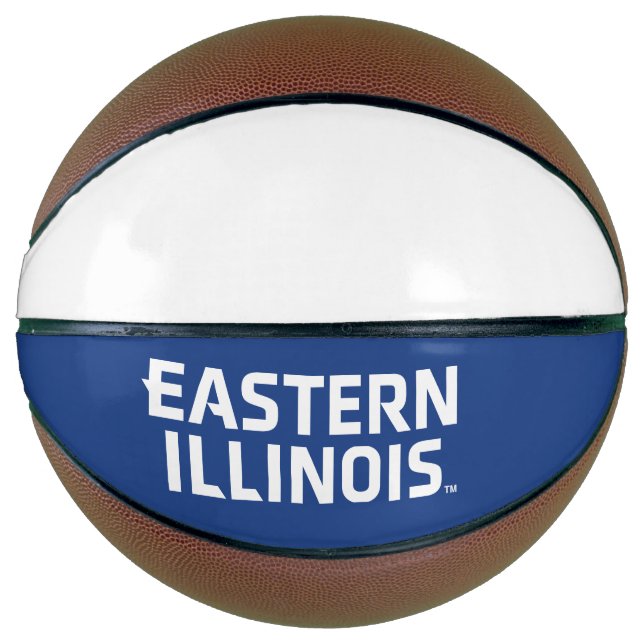 Eastern Illinois University Wordmark Logo Basketball (Front)