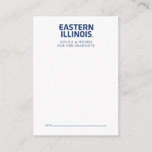 Eastern Illinois University Wordmark Logo Card