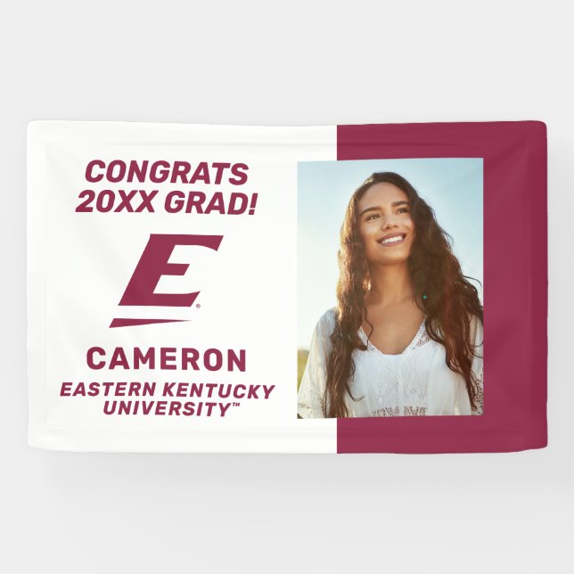 Eastern Kentucky University E Banner (Horizontal)