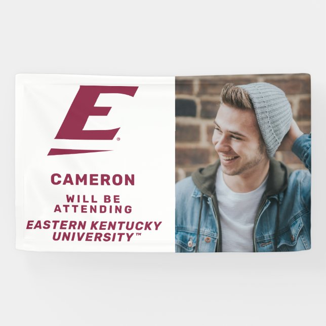 Eastern Kentucky University E Banner (Horizontal)