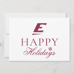 Eastern Kentucky University E Holiday Card