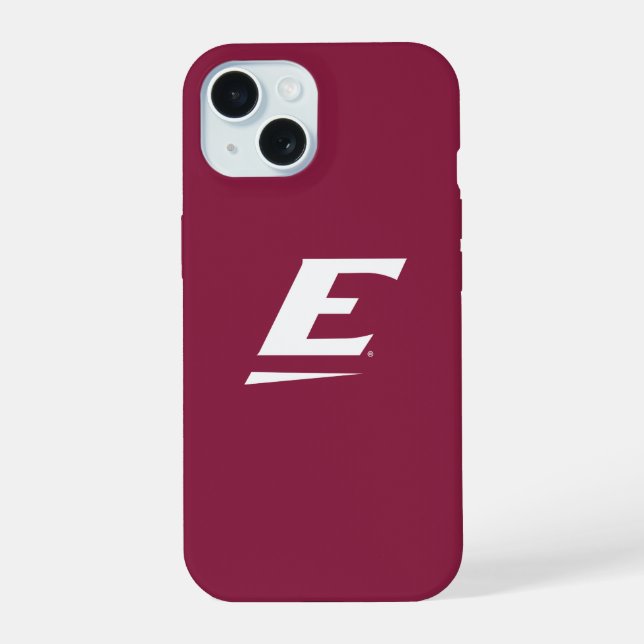 Eastern Kentucky University E iPhone 15 Case (Back)