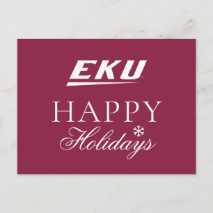 Eastern Kentucky University EKU Holiday Postcard