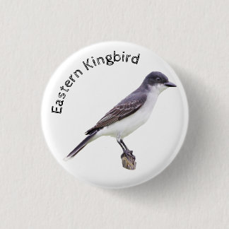 Eastern Kingbird 1 Inch Round Button
