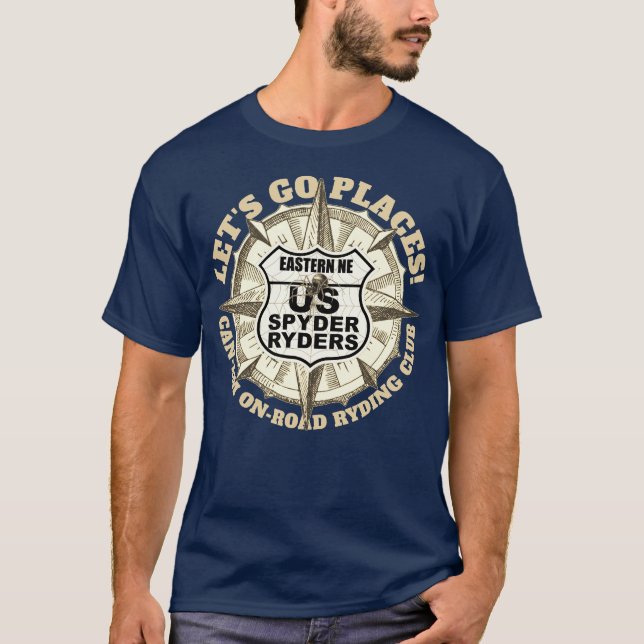 Eastern Nebraska Chapter - Let's Go Places! T-Shirt (Front)