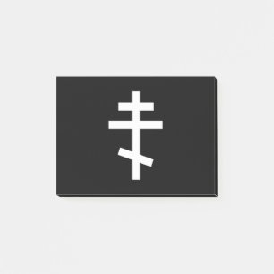 Eastern Orthodox Cross Post-it Notes