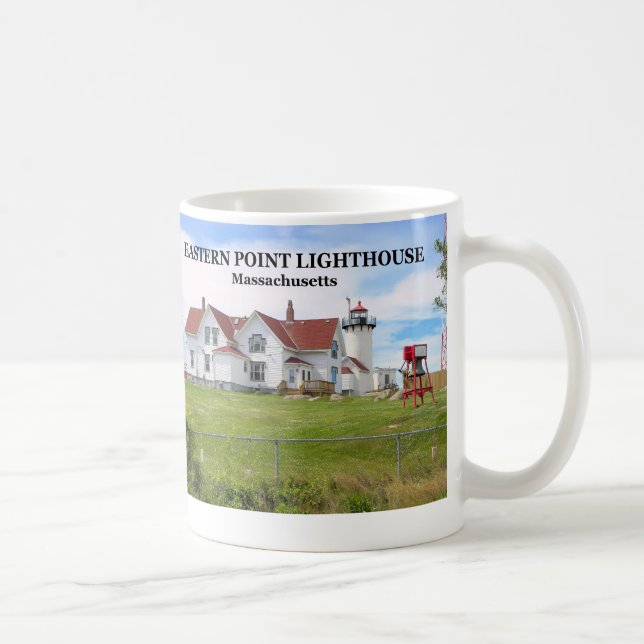 Eastern Point Lighthouse, Massachusetts Mug (Right)
