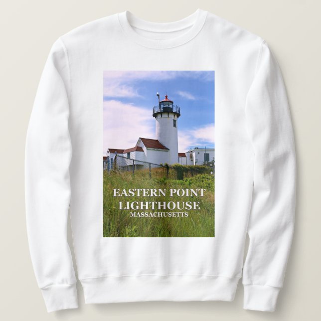 Eastern Point Lighthouse, Massachusetts Sweatshirt (Design Front)