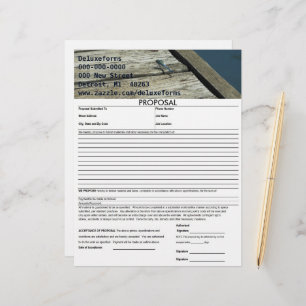 Eastern Pondhawk Dragonfly Proposal Letterhead