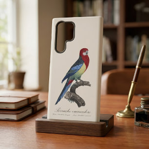 Eastern rosella or Platycercus eximius parakeet Samsung Galaxy Case